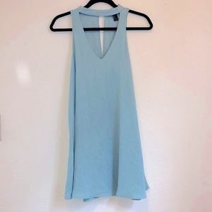 Sage above knee dress
